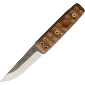 TOPS Tanimboca Puukko Knife - Rocky Mtn Tread